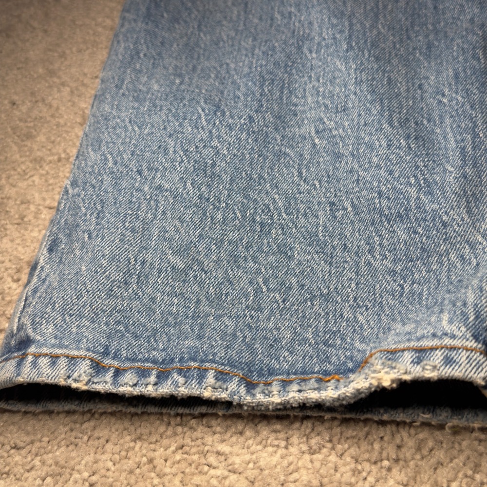 Abercrombie & Fitch The Straight Mid Rise Jeans Women's Size 35 / 20S Blue - Picture 11 of 15